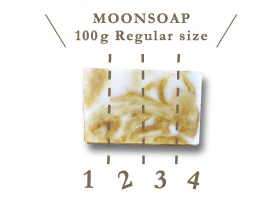MOONSOAP 100g Regular size